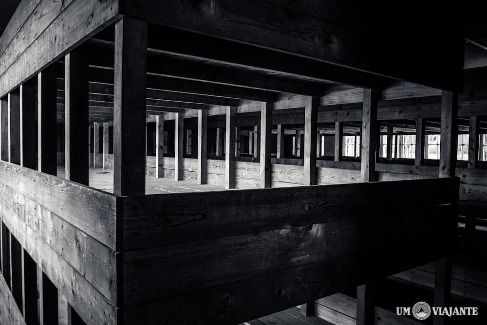 Camas onde dormiam os prisioneiros, Dachau