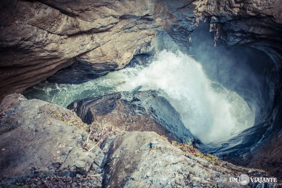 Trummelbach Falls, Cachoeiras subterrâneas na Suíça