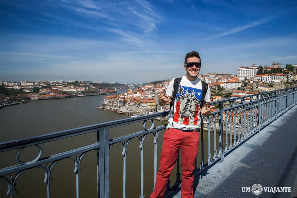 Um Viajante na cidade do Porto, Portugal
