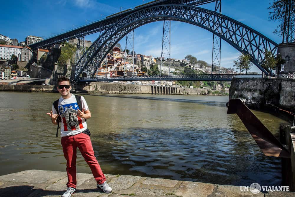 Rio Douro - Ponte D. Luiz I, Porto - Portugal