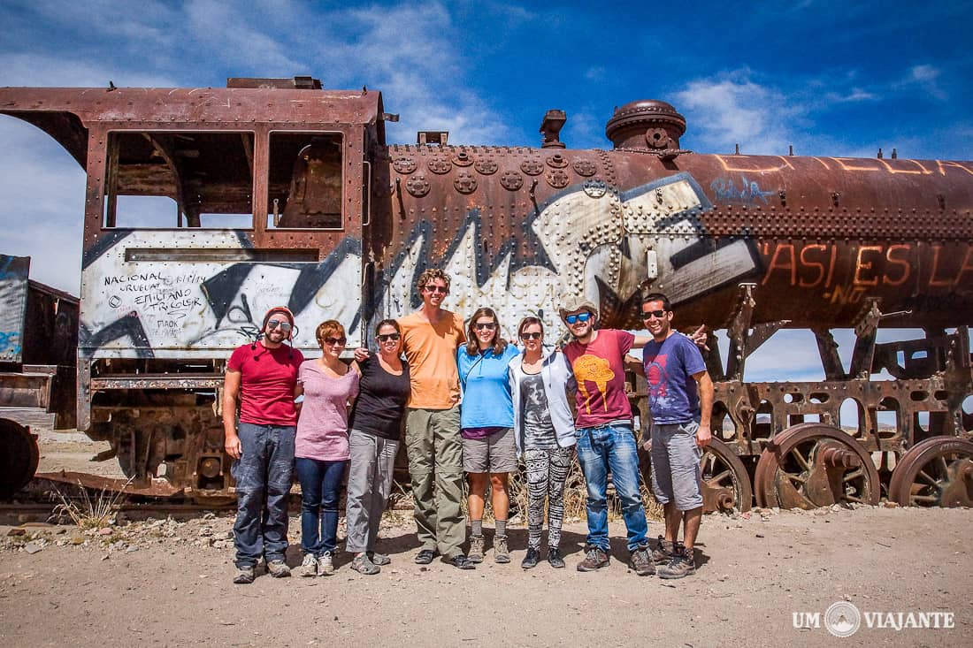 Grupo da viagem - De San Pedro ao Uyuni