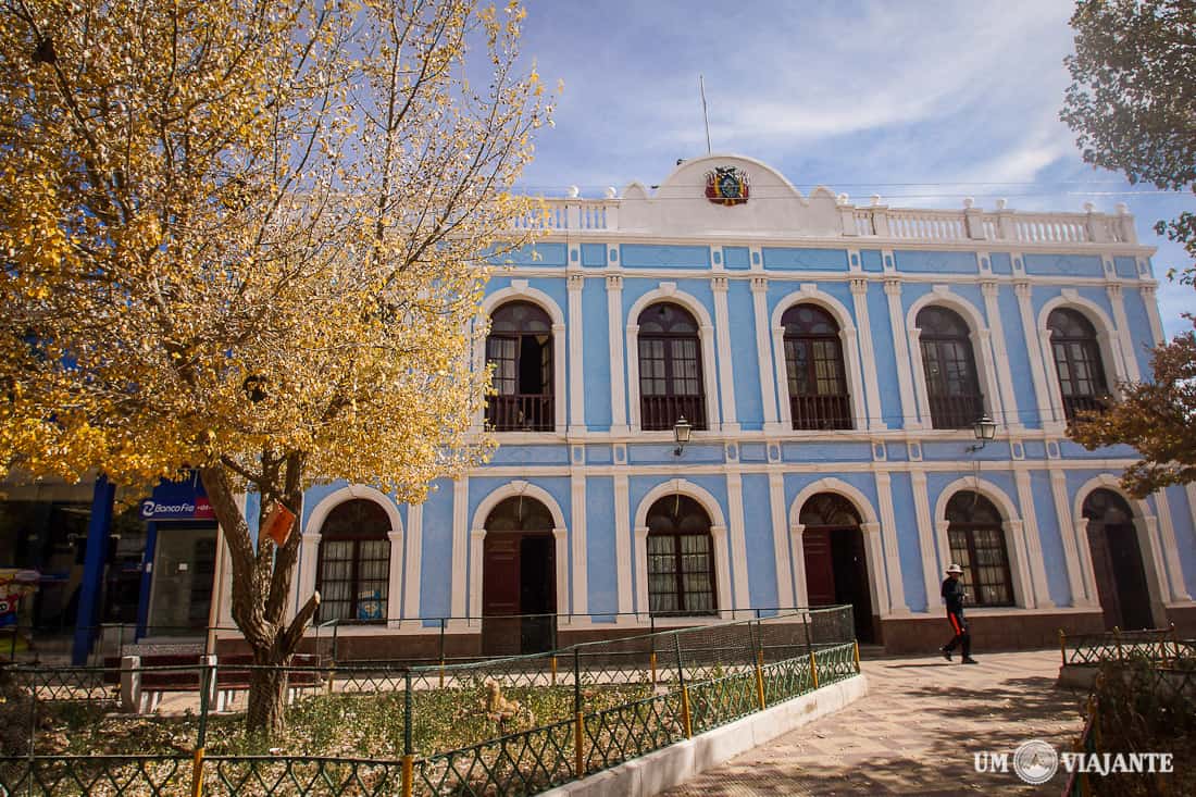 Cidade de Uyuni, na Bolívia