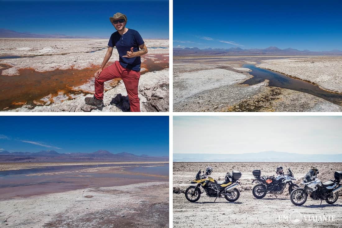 Salar do Atacama, Motos - Um Viajante