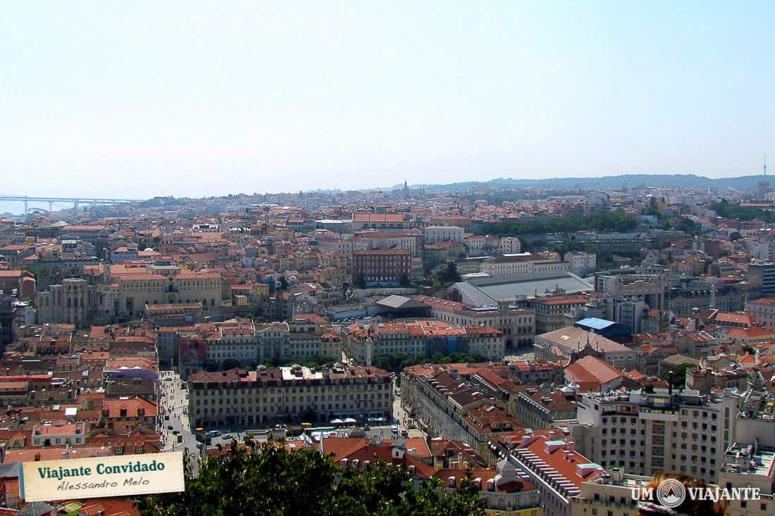 Vista de Lisboa, do Castelo São Jorge