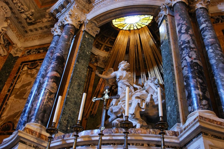Êxtase de Santa Teresa, de Bernini - Roma, Itália