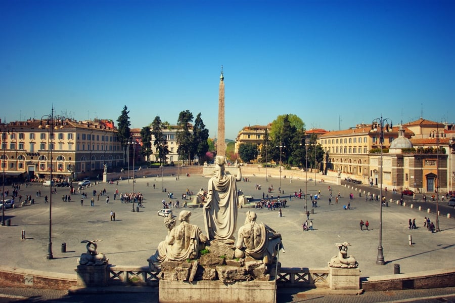 Piazza del Popolo - Roma, Itália