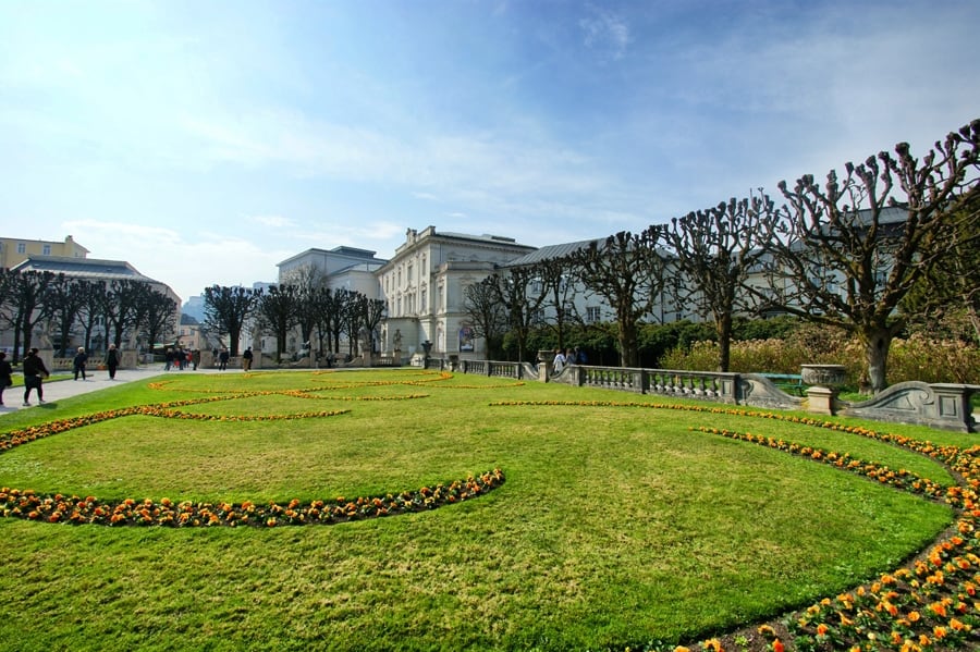 Jardins do Palácio Mirabel - Salzburg, Áustria