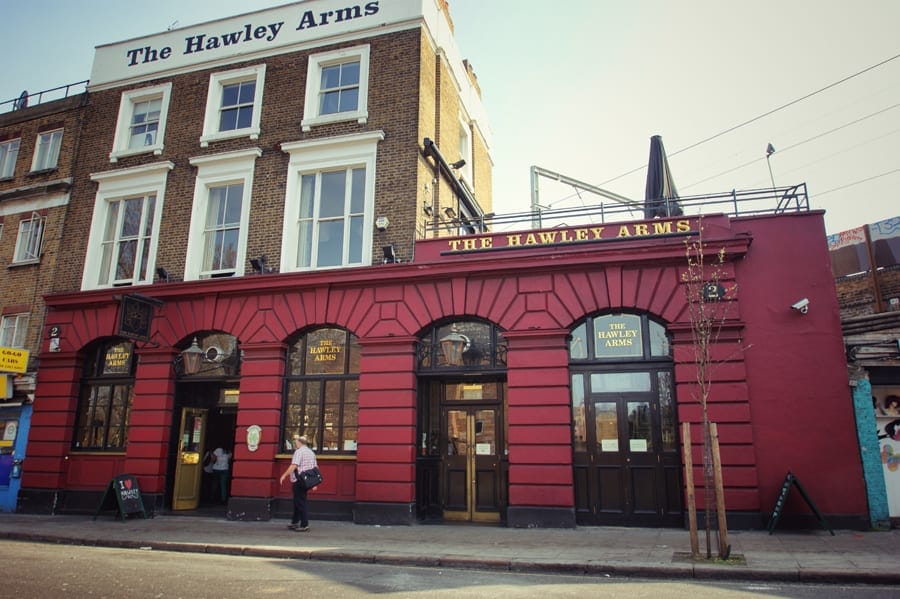 Camden Town, The Hawley Arms, Londres