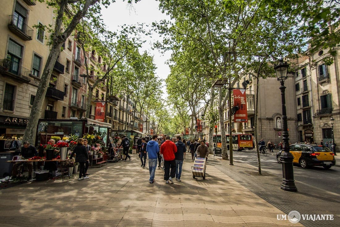 La Ramblas, Barcelona