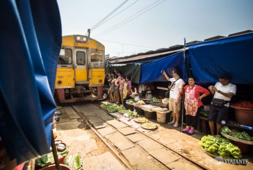 Bangkok: Visitando o Mercado do Trem de Maeklong