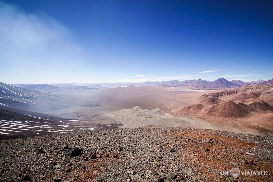 Vulcão Lascar, no Deserto do Atacama