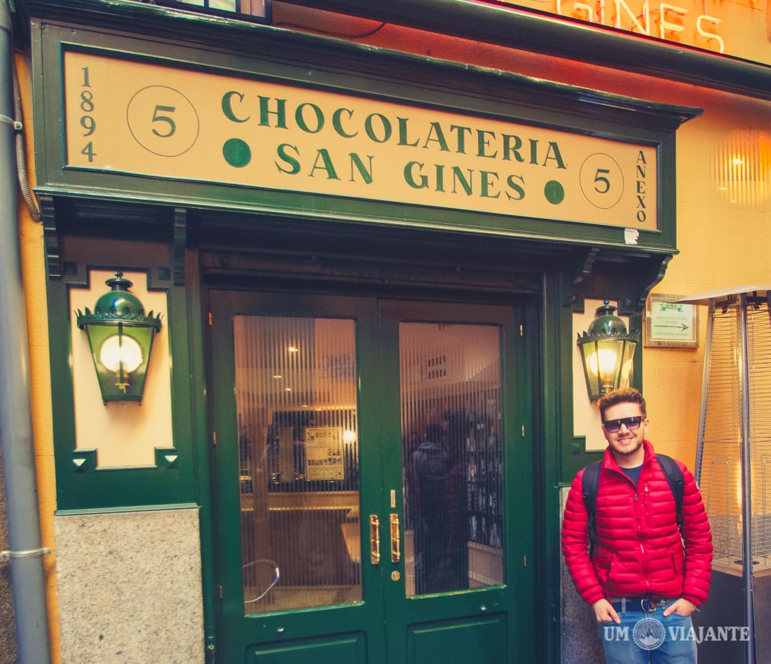 Chocolateria San Ginés - Churros em Madrid