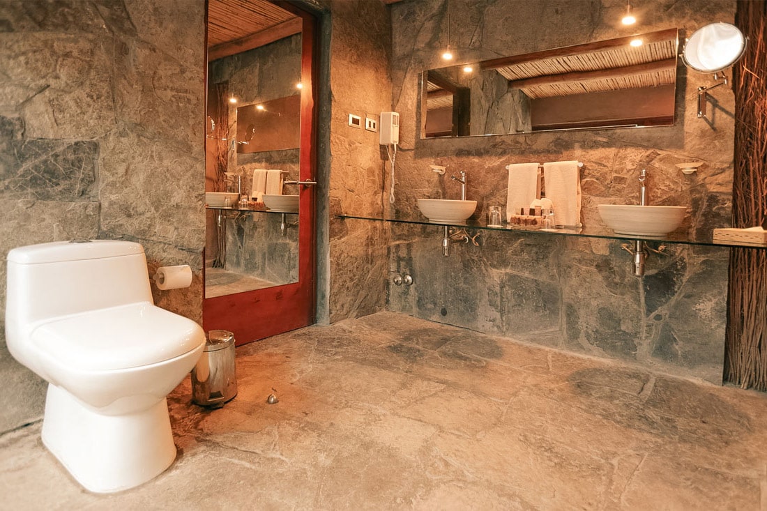 Banheiro Hotel Cumbres, Atacama