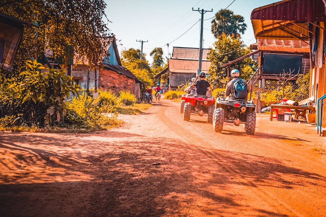 Quadriciclo em Siem Reap, Camboja