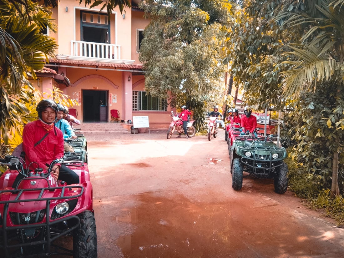 Escritório da Quad Adventure, em Siem Reao