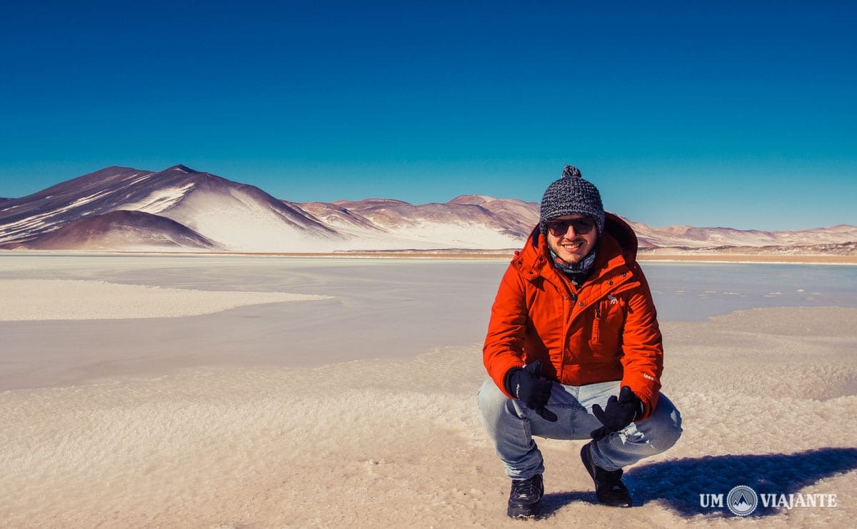 Pronto para enfrentar as baixas temperaturas do Atacama