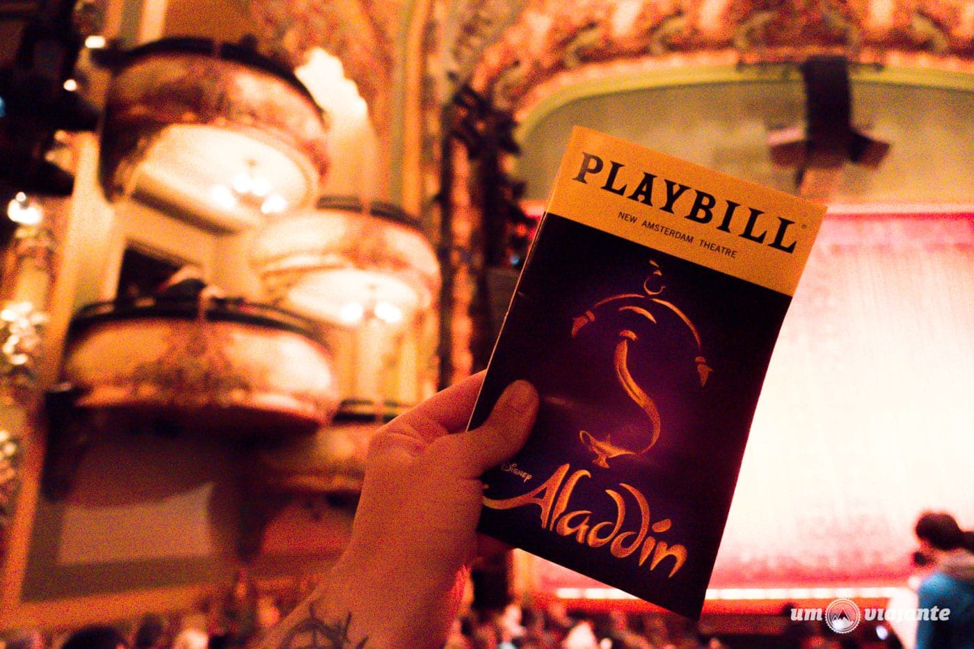 Musical Aladdin na Broadway - Nova York