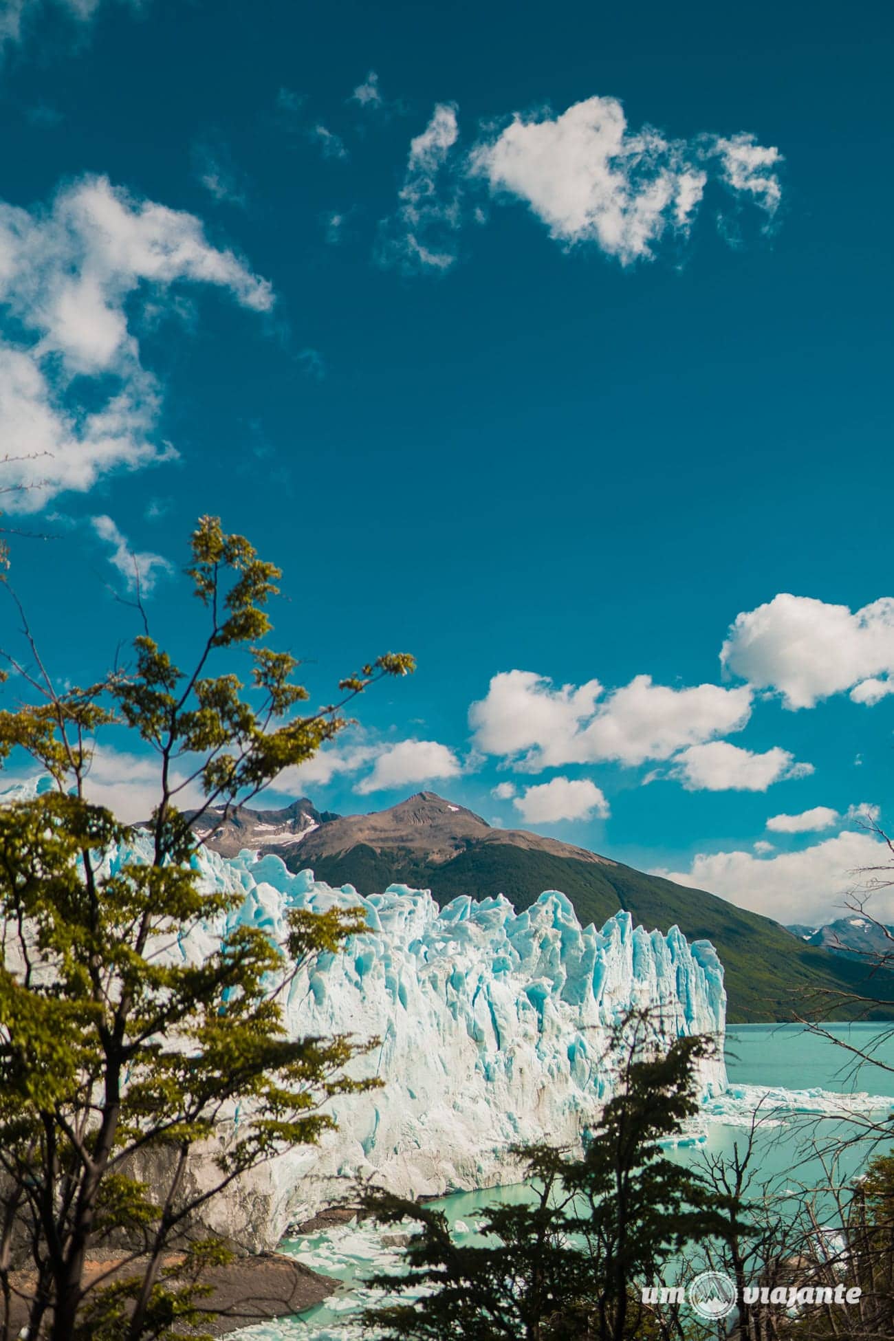 Glaciar de Perito Moreno, na Patagônia Argentina