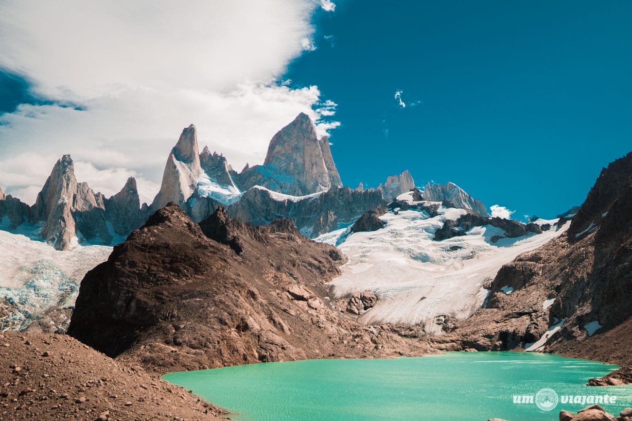 Monte Fitz Roy e Laguna de Los Tres - El Chaltén - Patagônia Argentina