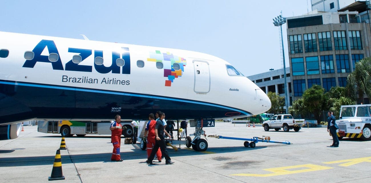 Azul é nova líder em decolagens no estado de São Paulo