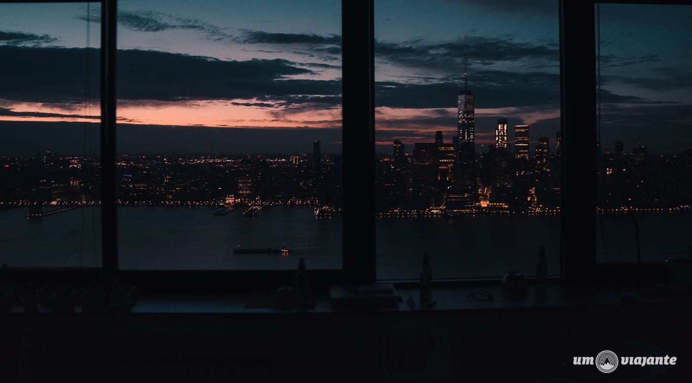 Anoitecer em Nova York - Airbnb com vista para cidade