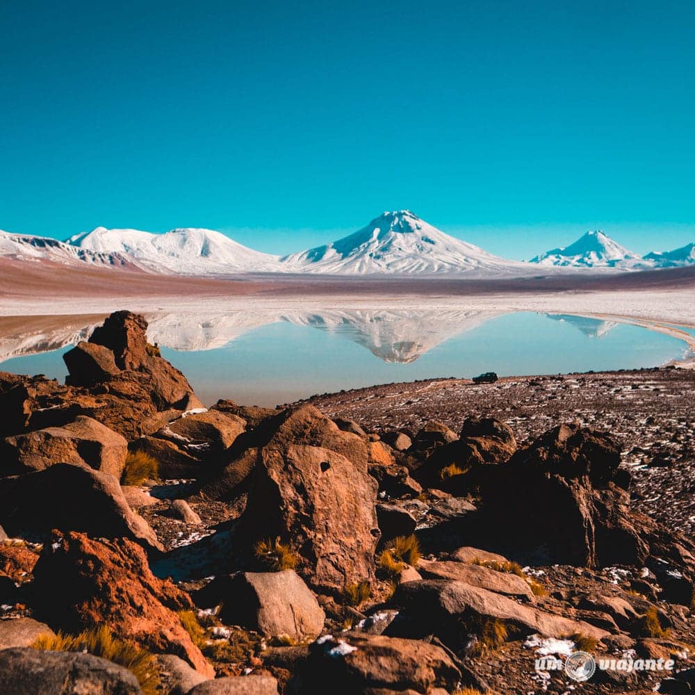 Laguna Lejía, um espelho perfeito no Atacama