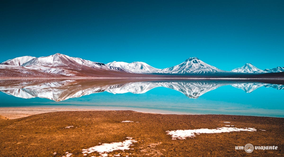 Laguna Lejía, um espelho perfeito no Atacama