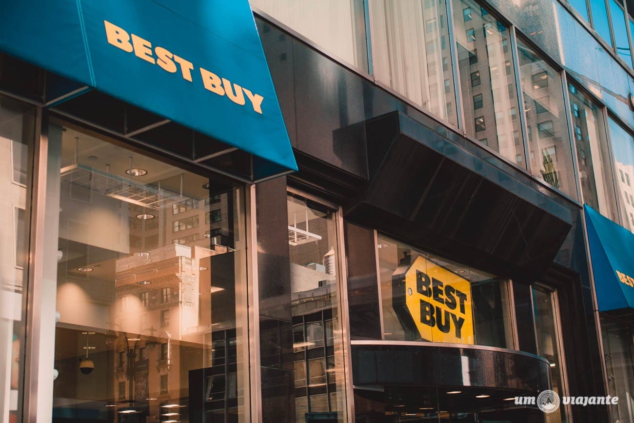 Onde comprar eletrônicos em Nova York: BEST BUY!