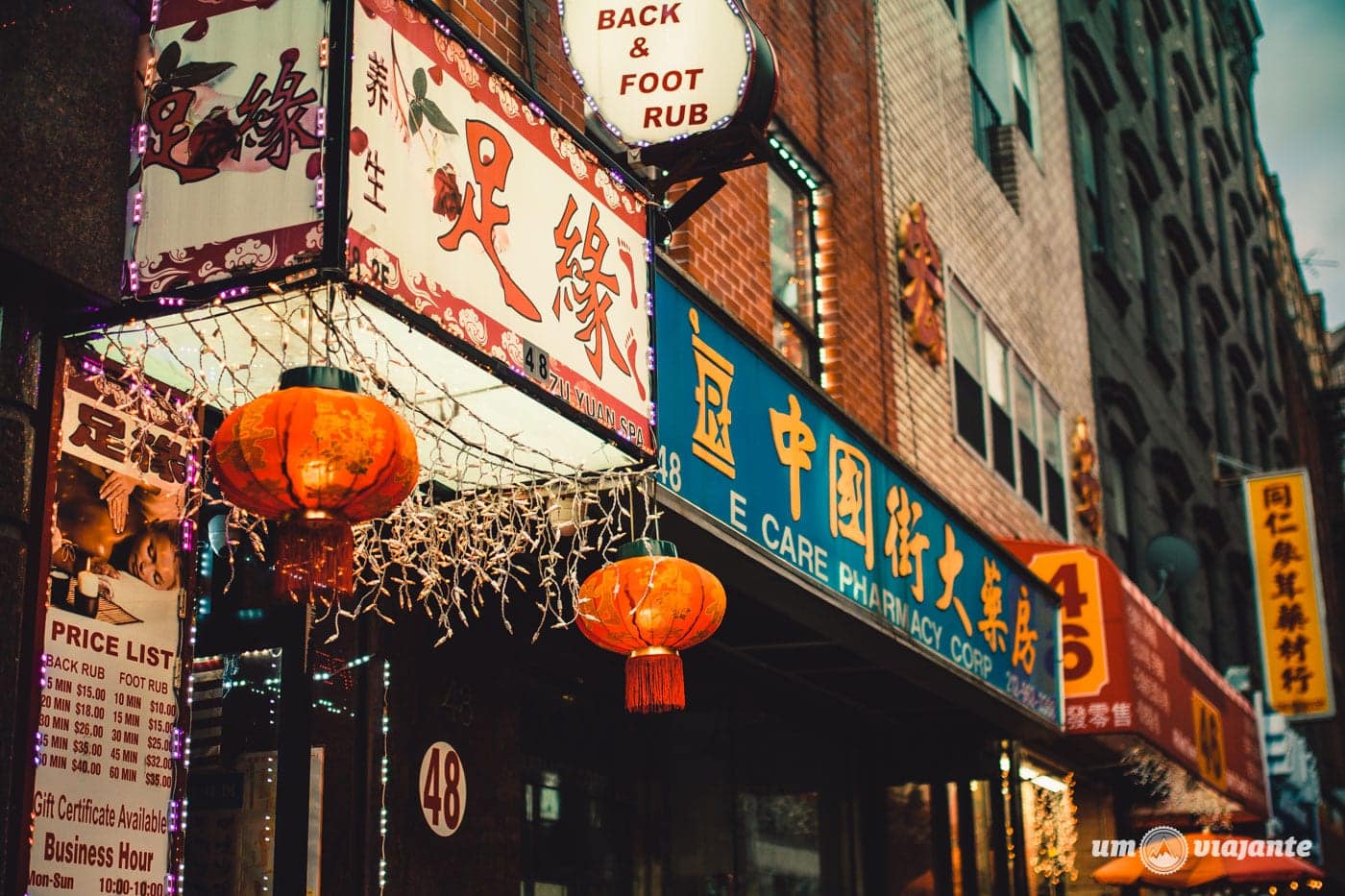 Chinatown - Roteiro viagem Nova York