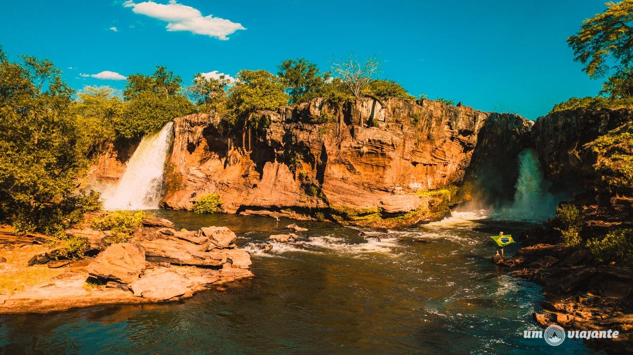 Cachoeira da Prata Chapada das Mesas em Setembro, Maranhão
