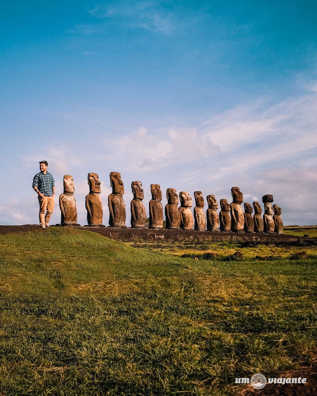 Moai Ilha de Páscoa - Ahu Tongariki