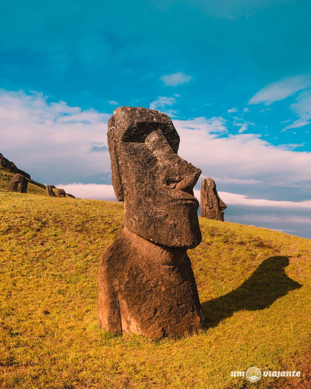 Moai Ilha de Páscoa - Rana Raraku