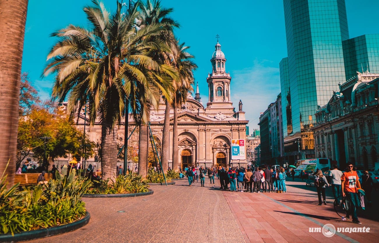 Plaza de Armas - Centro de Santiago do Chile