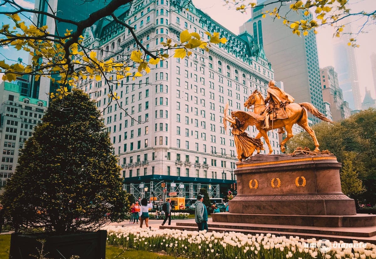 Hotel Plaza - Nova York - Central Park - Roteiro 5 dias