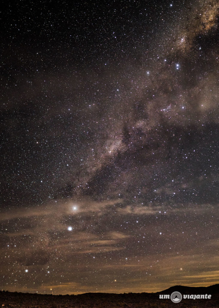 Céu estrelado no Atacama | Foto: Robson Franzói @blogumviajante