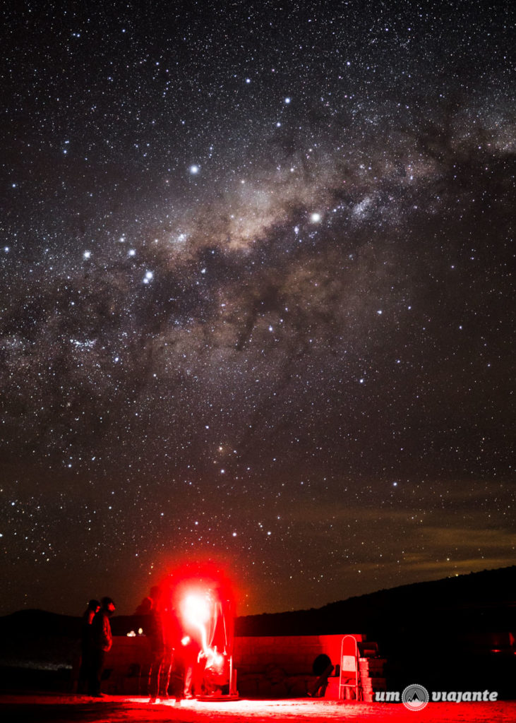 Céu estrelado no Atacama | Foto: Robson Franzói @blogumviajante