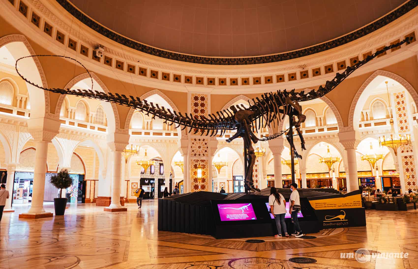 Dubai Dino - Dinossauro no Dubai Mall