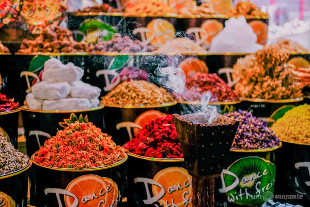 Mercado de Especiarias em Dubai