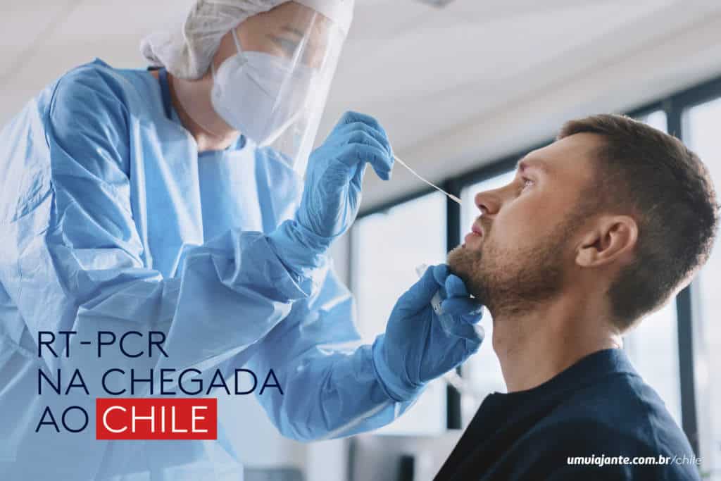 Teste RT-PCR chegada ao Chile