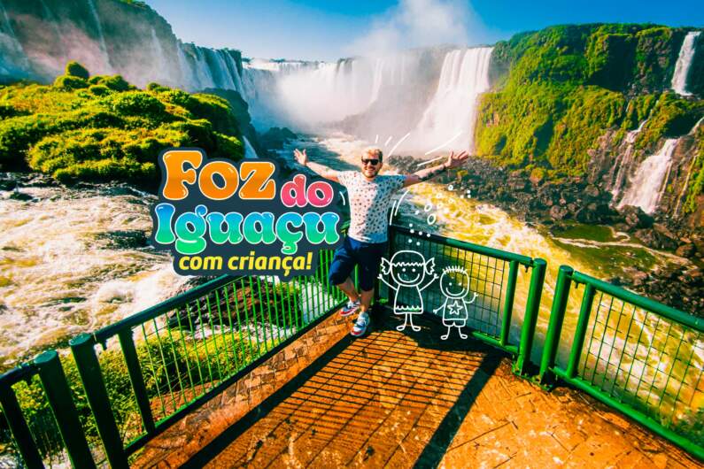 Viagem para Foz do Iguaçu com crianças