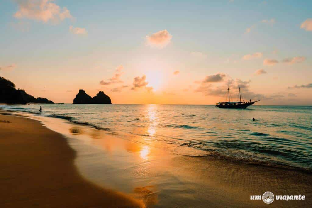 Pôr do Sol Noronha: Praia do Bode