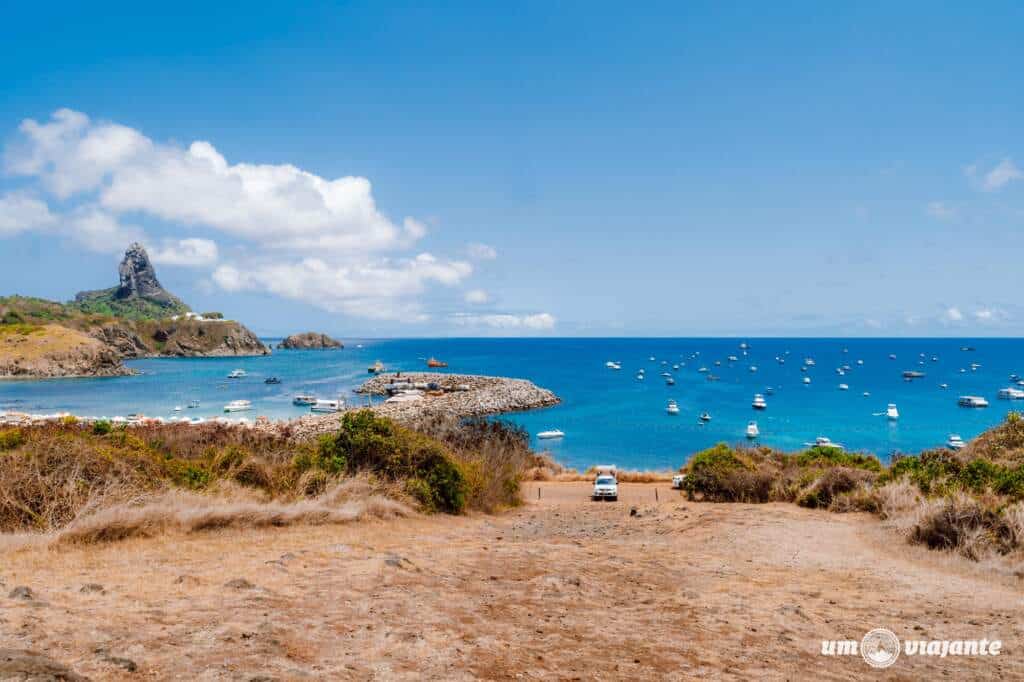 Praia do Porto vista da Capela de Noronha