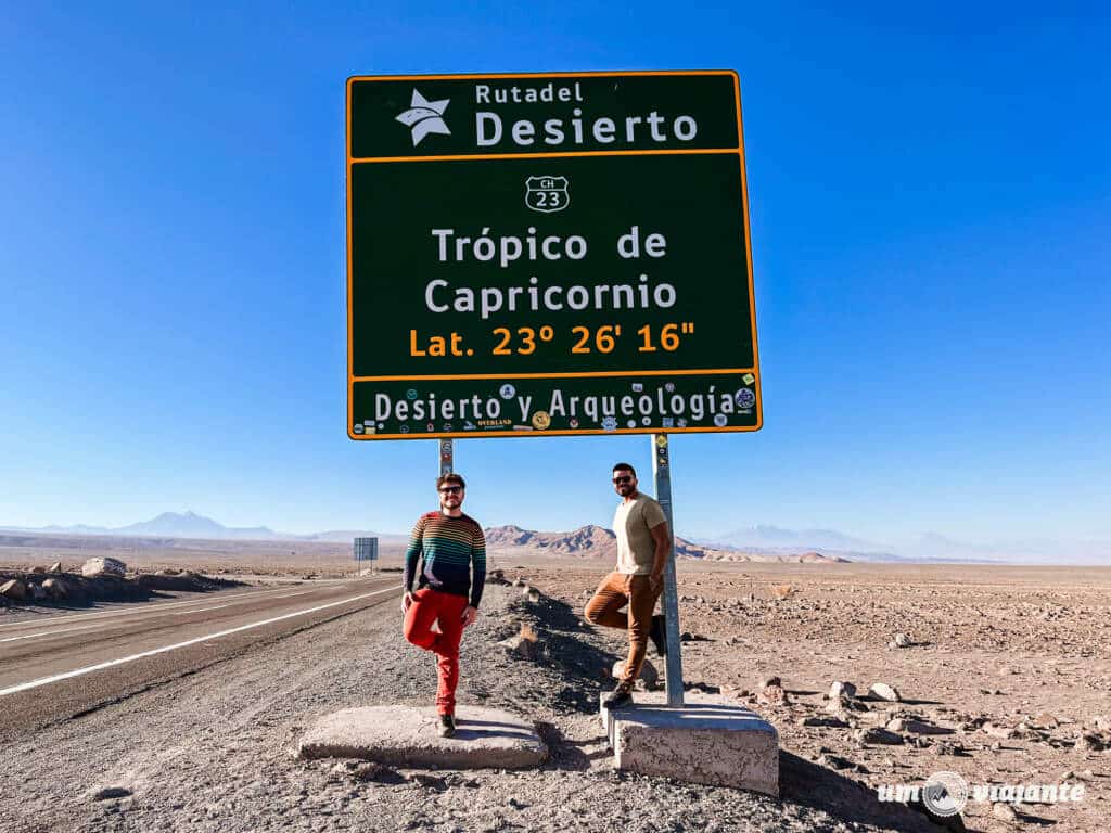 Trópico de Capricórnio - Deserto do Atacama